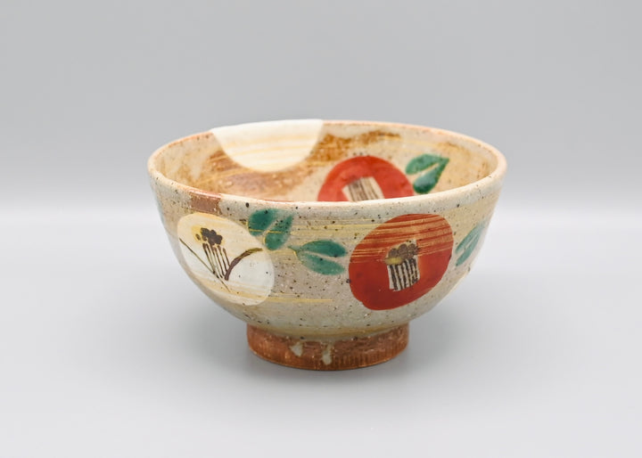 Matcha bowl camellia