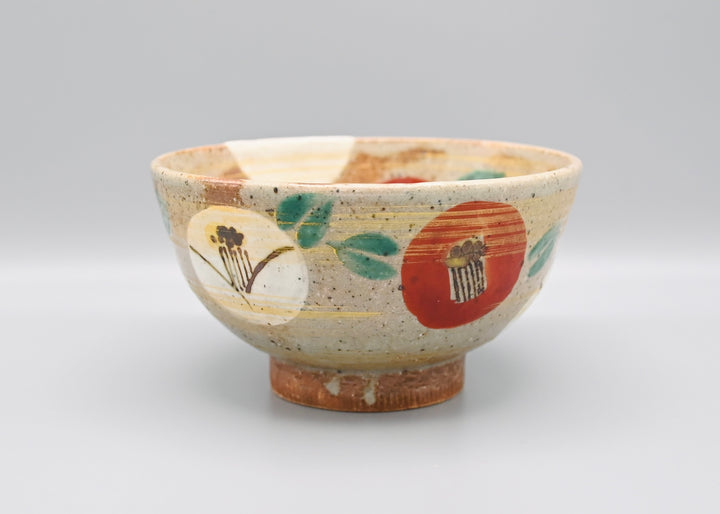 Matcha bowl camellia